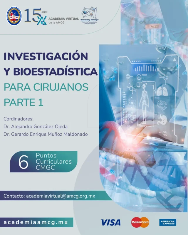 Investigación y bioestadística para cirujanos. Parte 1
